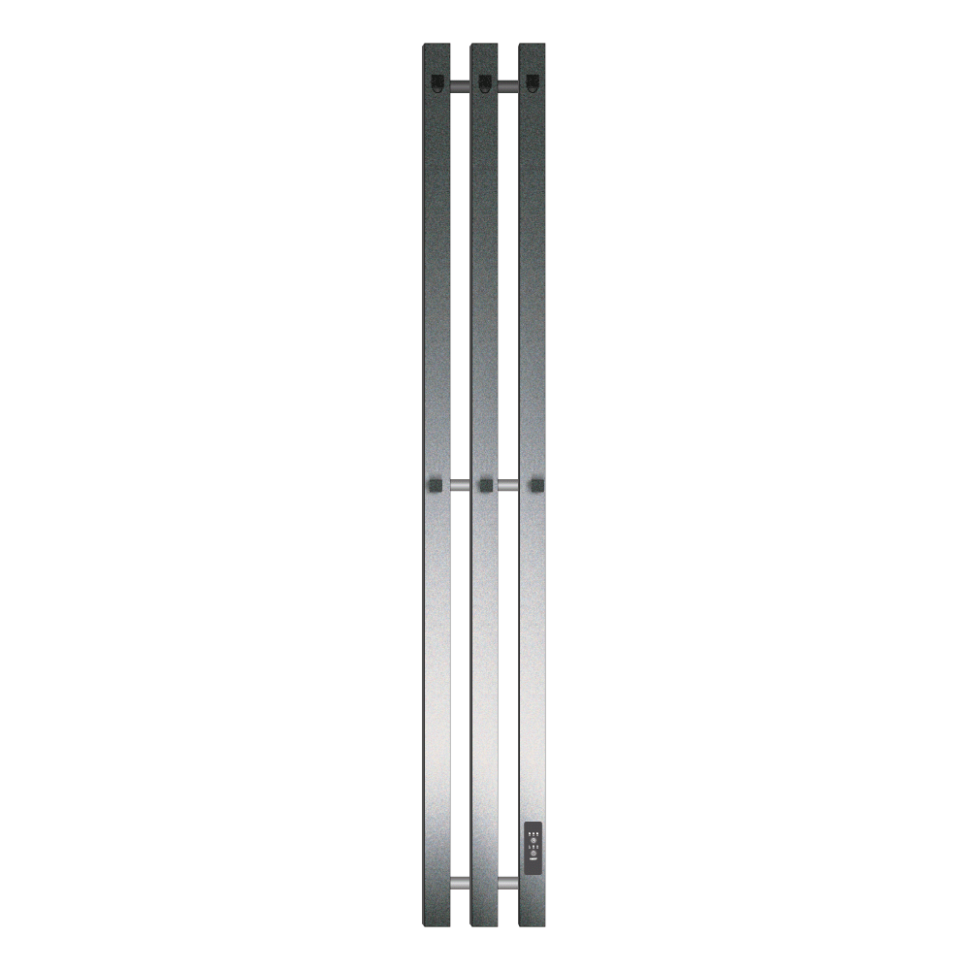 Электрический полотенцесушитель Primoclima Sol Q E Graphite 120*12 3