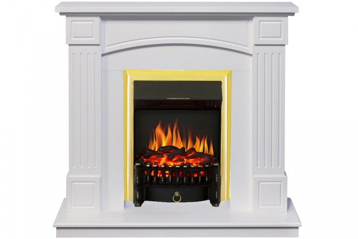 Каминокомплект Royal Flame Boston c очагом Fobos FX Brass