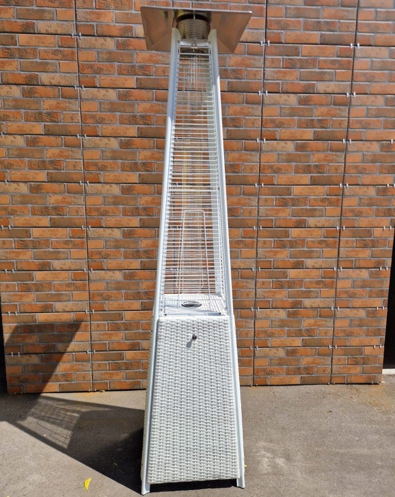 Уличный газовый обогреватель WWT 13I Rotang White Mini 1.8m
