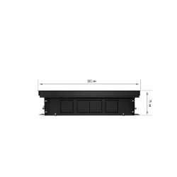 Внутрипольный конвектор Royal Thermo Atrium 75/300/1300-DG-U-AU