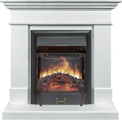 Каминокомплект Royal Flame California STD SFT с очагом Majestic FX Black белый (разборный)