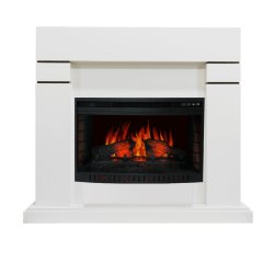 Каминокомплект Royal Flame Lindos белый с очагом Dioramic 26 LED FX