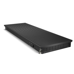 Внутрипольный конвектор Royal Thermo Atrium 75/400/2900-DG-U-BL