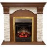 Каминокомплект RealFlame Dublin LUX STD/EUG AO с очагом Majestic s Lux Black/Brass