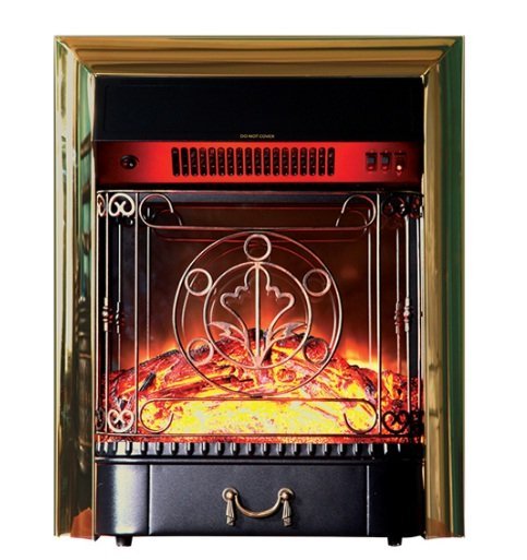 Каминокомплект Interflame Экстер М венге угловой с очагом Majestic FX M Brass