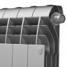 Биметаллический радиатор отопления Royal Thermo BiLiner 500 V 4 секции Silver Satin