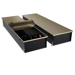 Внутрипольный конвектор Royal Thermo Atrium Turbo 190/400/1100-DG-U-AU