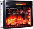 Каминокомплект Interflame Экстер бежевый патина с очагом Panoramic 06 25 LED FX QZ