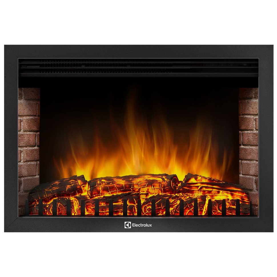 Каминокомплект Firelight Vittoriano 30 с очагом Electrolux EFP/P-3020LS темный дуб с золотой патиной