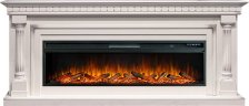 Каминокомплект Royal Flame Dallas с очагом Vision 60 LOG LED слоновая кость с патиной