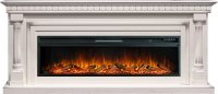 Каминокомплект Royal Flame Dallas с очагом Vision 60 LOG LED слоновая кость с патиной