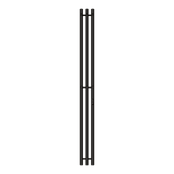 Электрический полотенцесушитель Primoclima Sol R C E Black 150*12 3