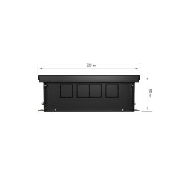 Внутрипольный конвектор Royal Thermo Atrium 110/300/2700-DG-U-NA