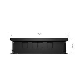 Внутрипольный конвектор Royal Thermo Atrium 110/400/2100-DG-U-DB