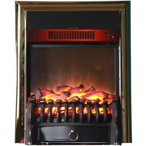Каминокомплект Interflame Экстер венге с очагом Fobos FX M Brass